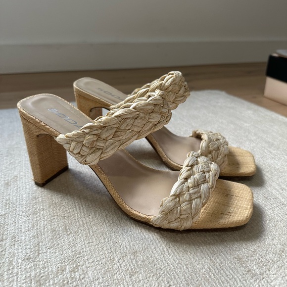 Raffia Heel - Soda - Size 9 - Picture 4 of 6
